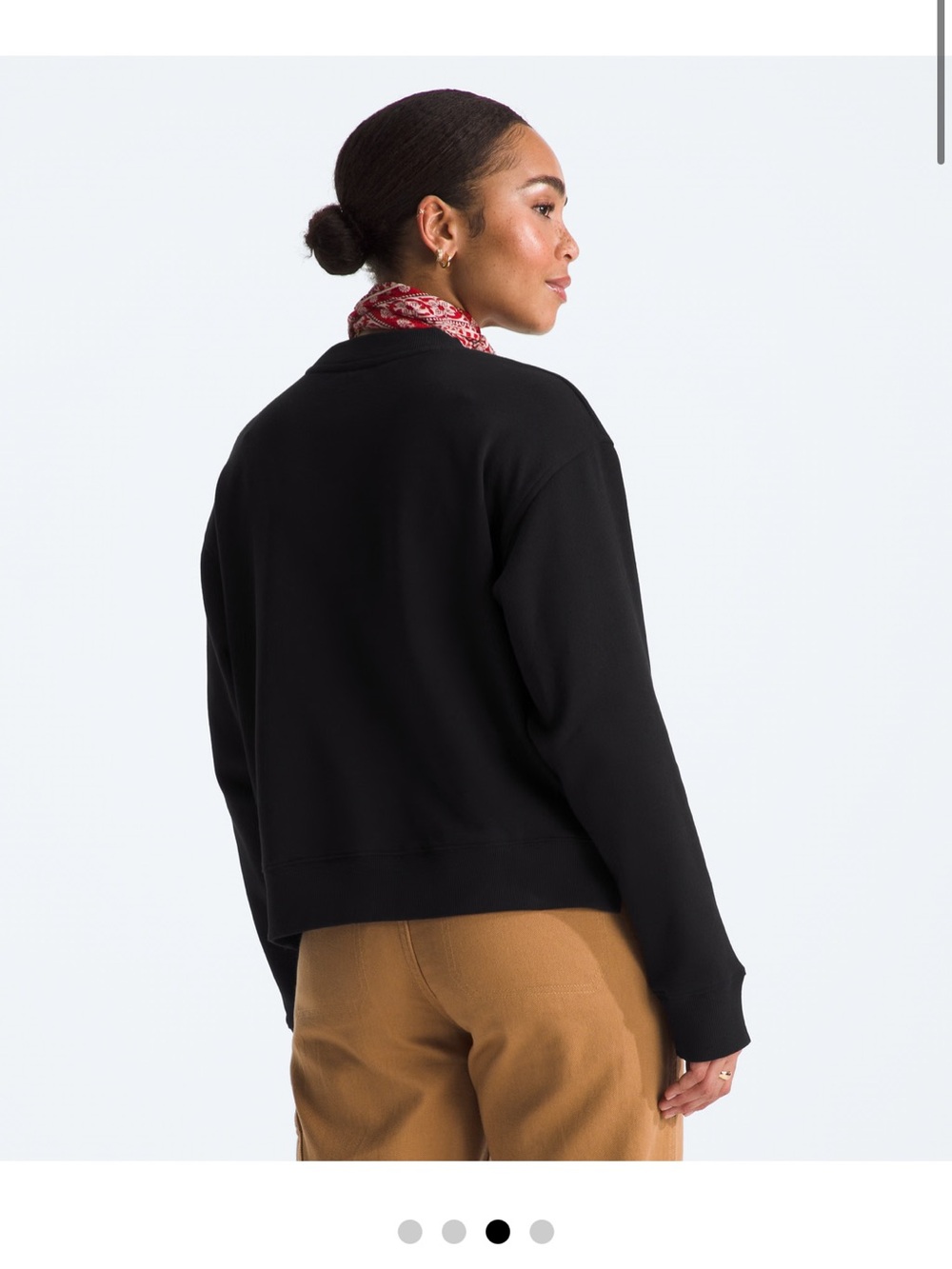 The North Face Women's Black Evolution Crew Neck - Picture 2 of 5